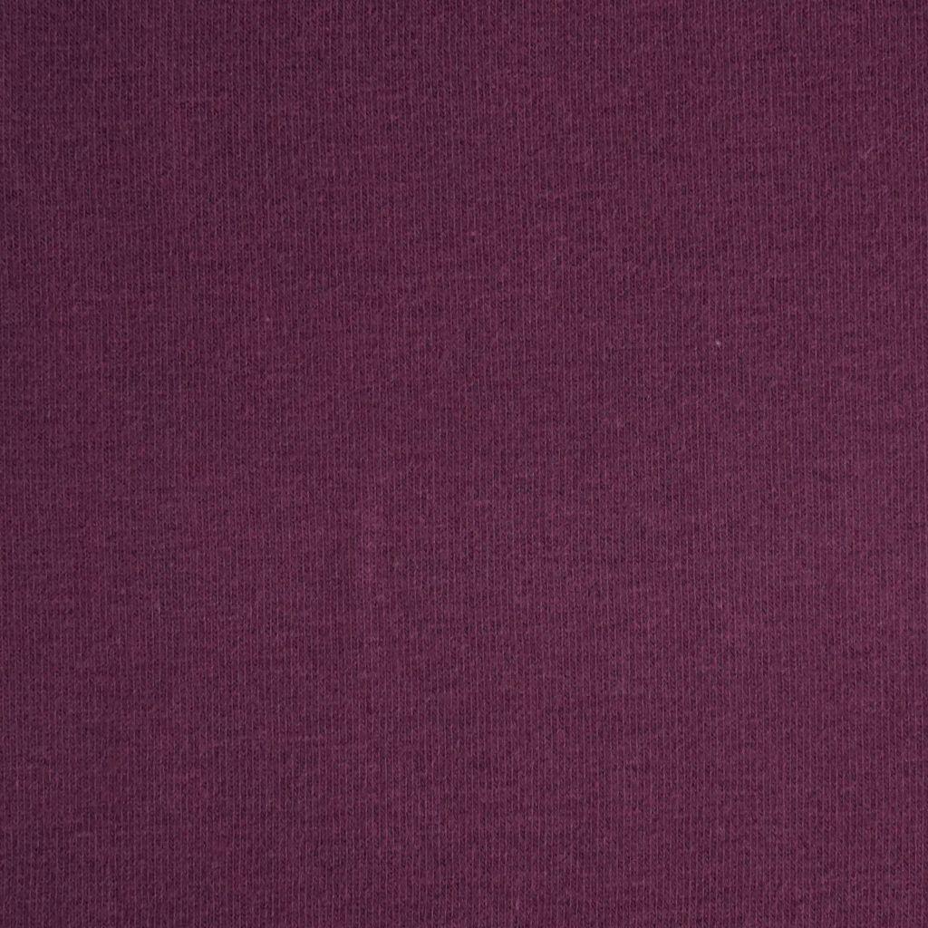 Stretch-Sweat soft uni violett – Bio